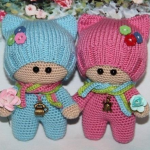 Куклы крючком - схемы и описания игрушек амигуруми