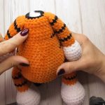 Тигр амигуруми крючком: схемы и описание символа 2022 года Тигр амигуруми крючком: схемы и описание символа 2022 года