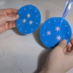 Новогодние аппликации из фетра своими руками с выкройками, схемами и шаблонами