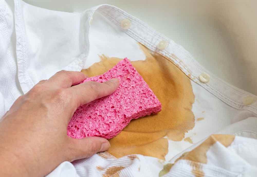 Как вывести пятно от кофе